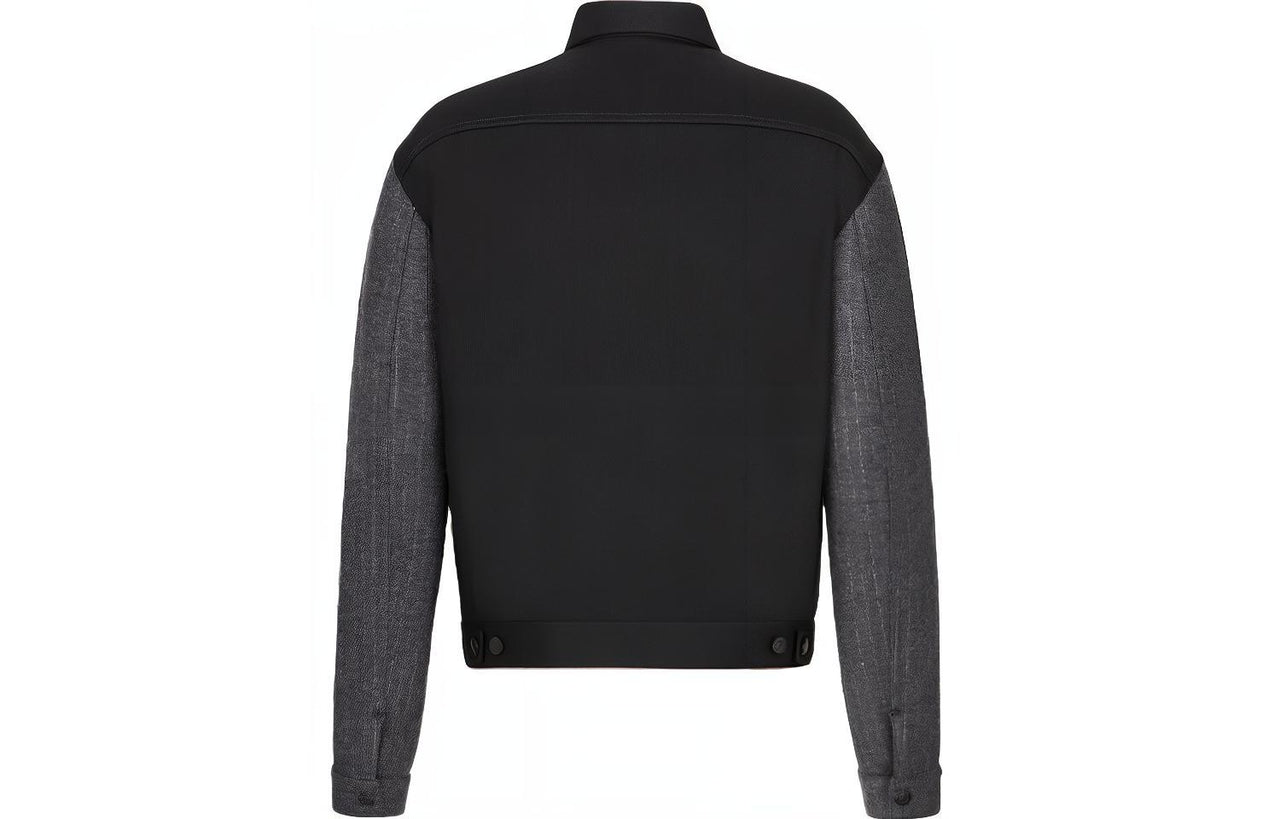 DIOR x Mkii Dior Quarterly New Products Denim Jacket Men's Black