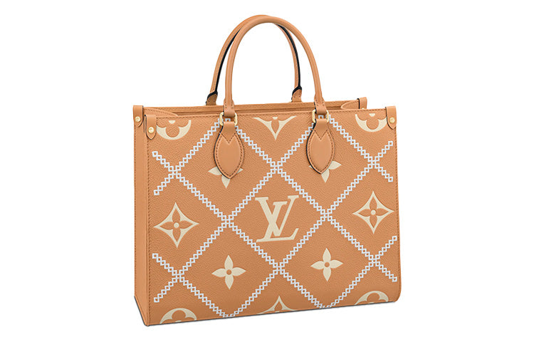 LOUIS VUITTON OnTheGo Mm Arizona Brown