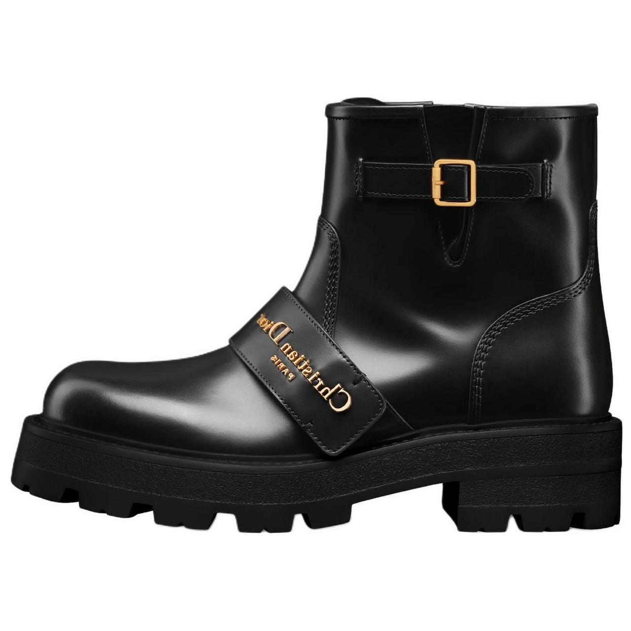 DIOR D Quest Ankle Boots 4.5cm Women's Black