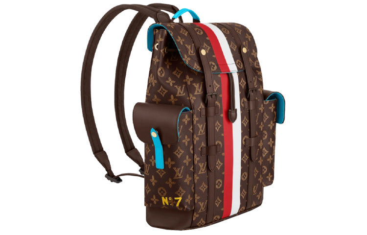 LOUIS VUITTON Christopher Backpack Monogram Brown