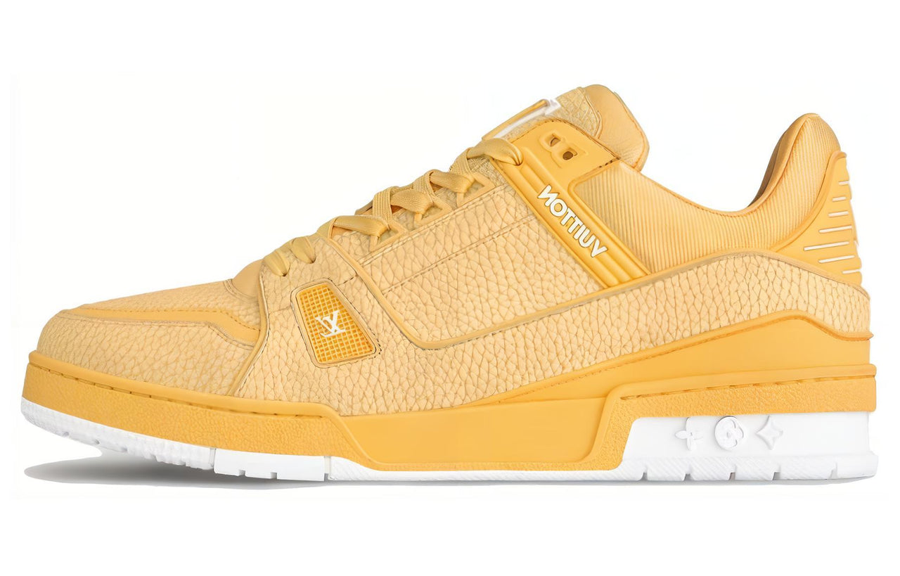 LOUIS VUITTON LV Trainer Yellow White