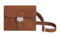 HERMES Sac A Depeches Barenia Faubourg Calfskin Courier Bag Crossbody Bag Shoulder Bag Men's 34 Fauve Light Tawny