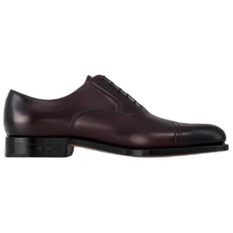 LOUIS VUITTON Varenne Dress Shoes Men's Red