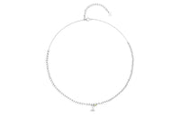 LOUIS VUITTON Necklaces Unisex Silver