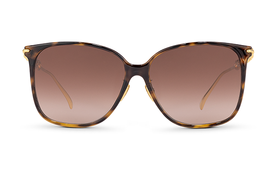 LOUIS VUITTON Z1945U My Lv Chain Two Classique Square Sunglasses