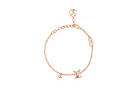 LOUIS VUITTON Metal Bracelets Women's Rose Gold