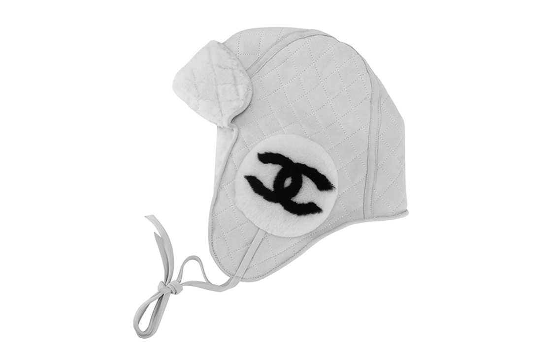 CHANEL Lambskin Hats & Caps Women's White