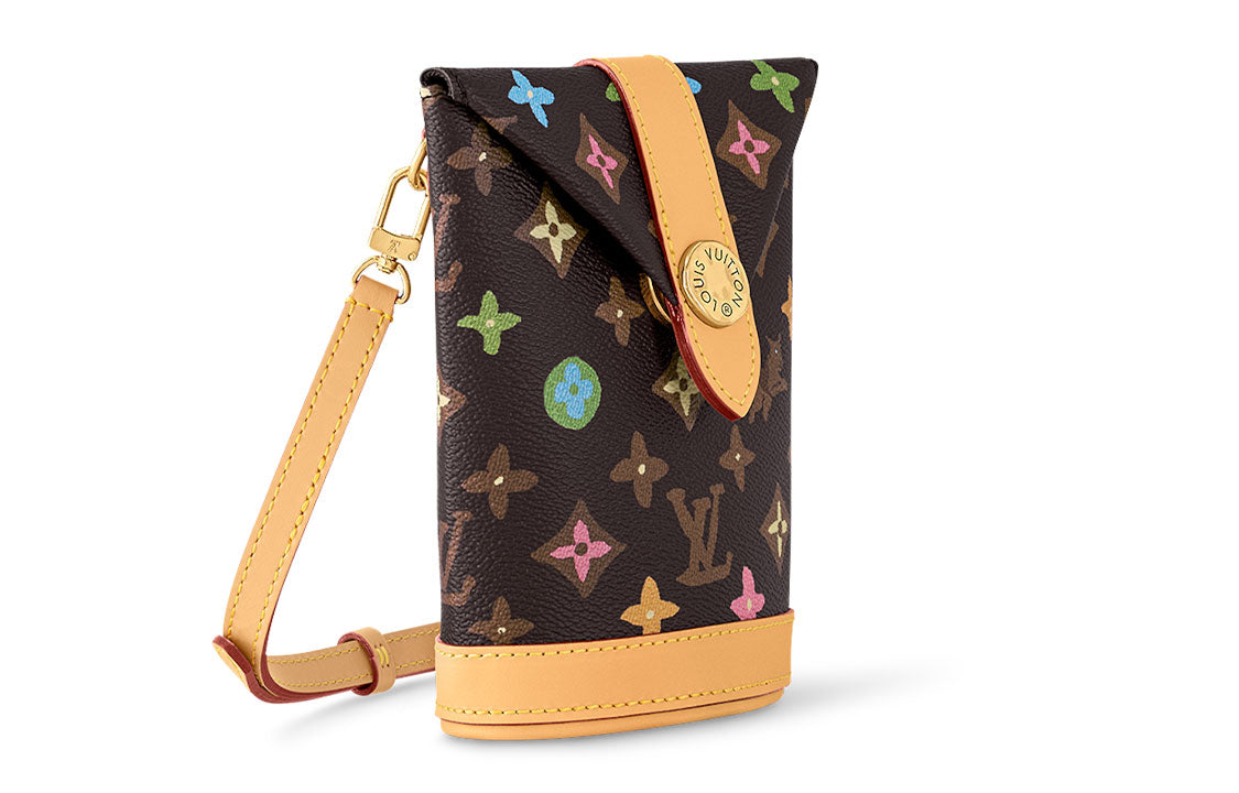 LOUIS VUITTON By Tyler The Creator Envelope Pouch Chocolate Craggy Monogram