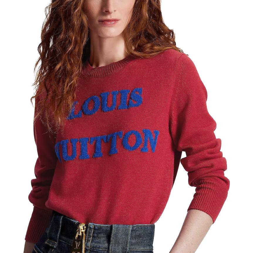 LOUIS VUITTON Knitwear Women's Red