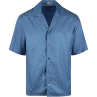 DIOR All-Over Logo Patterned Short-Sleeved Shirt