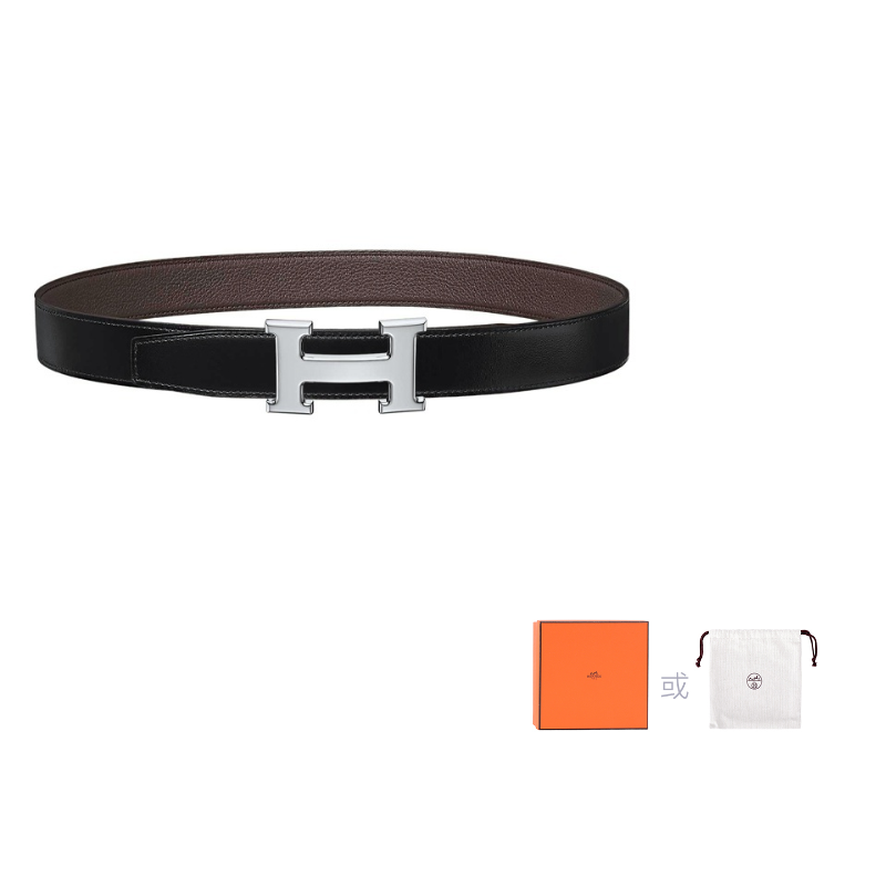 HERMES Leather Belts Men