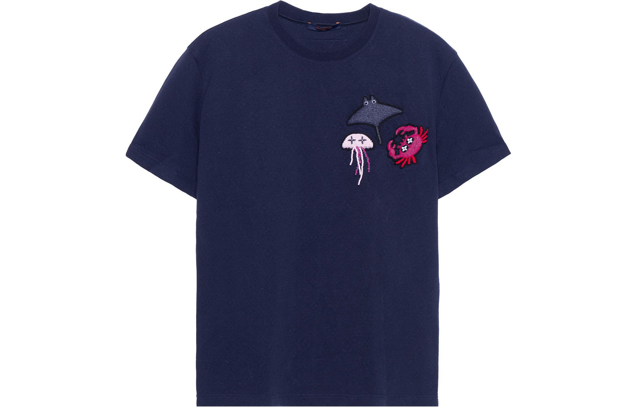LOUIS VUITTON T-Shirt Men's Blue