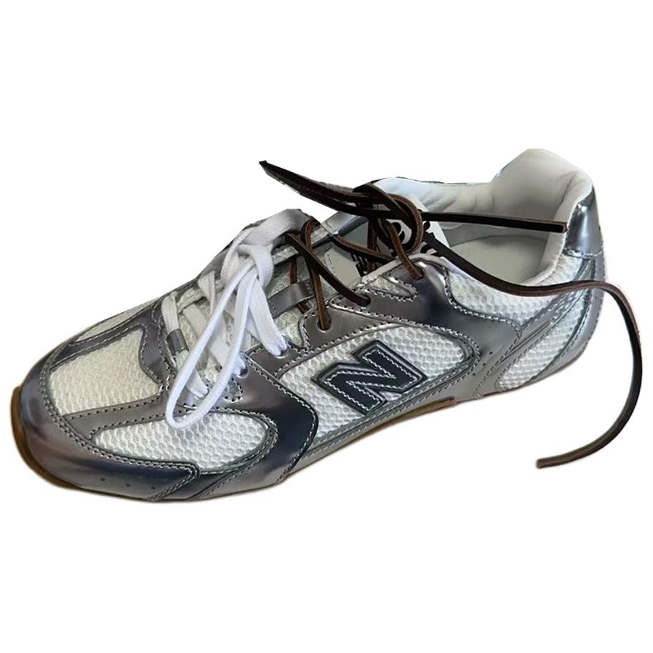 New Balance x MIU MIU NB 530 New Year Collection Low Top Casual Shoes Women's Liquid Silver