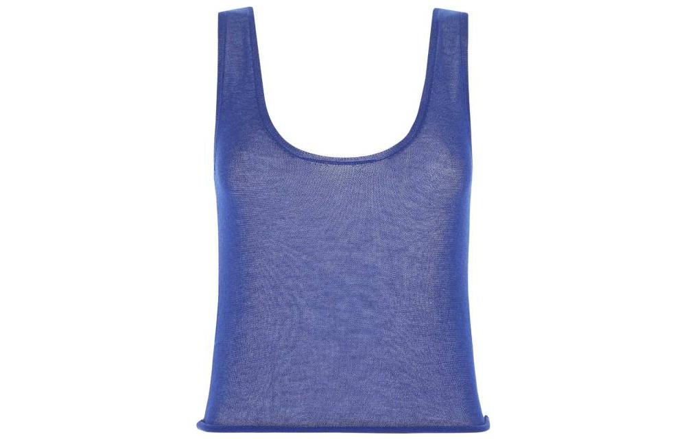 SAINT LAURENT SS22 Camisole Women's Blue