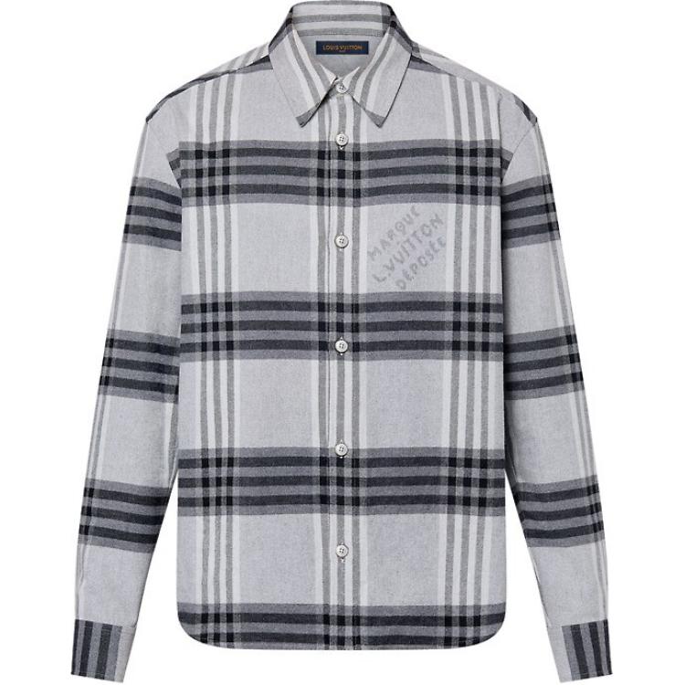 LOUIS VUITTON FW24 Shirt Men's Gray