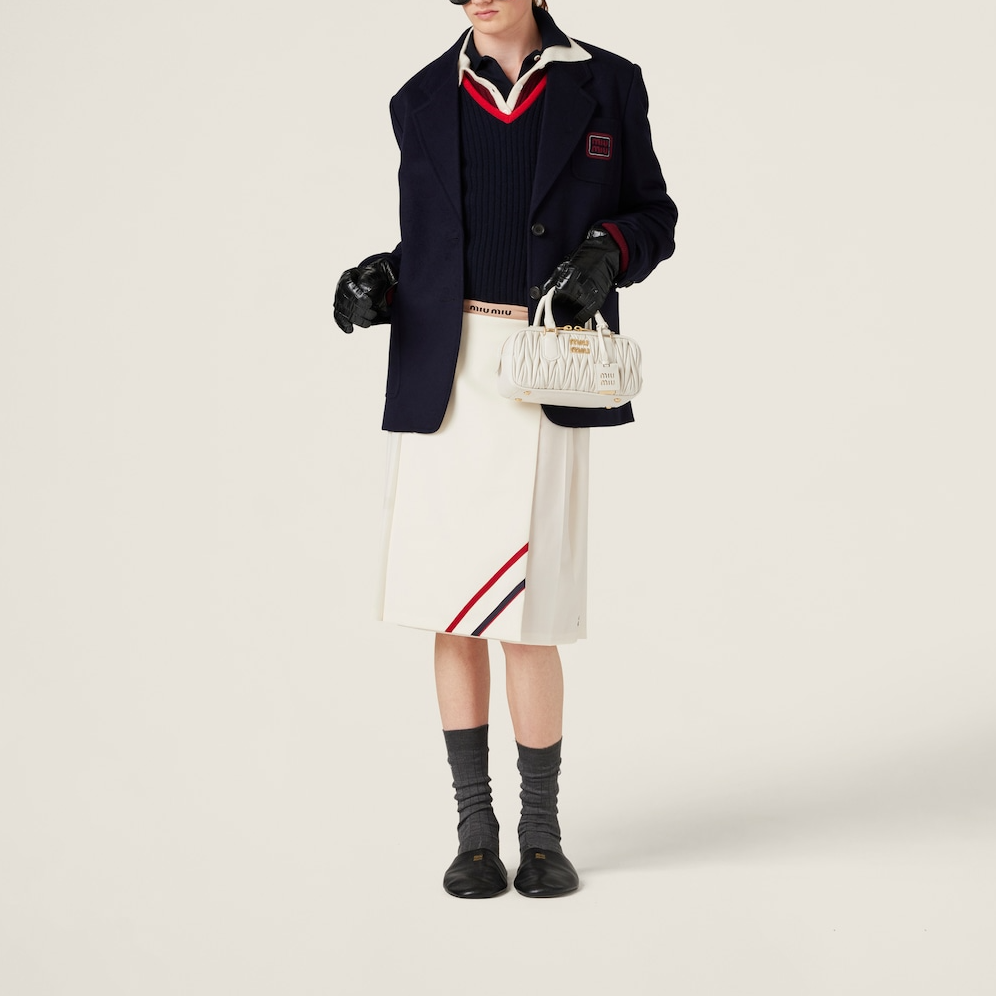 MIU MIU FW24 Business Suit Coat Women's Blue