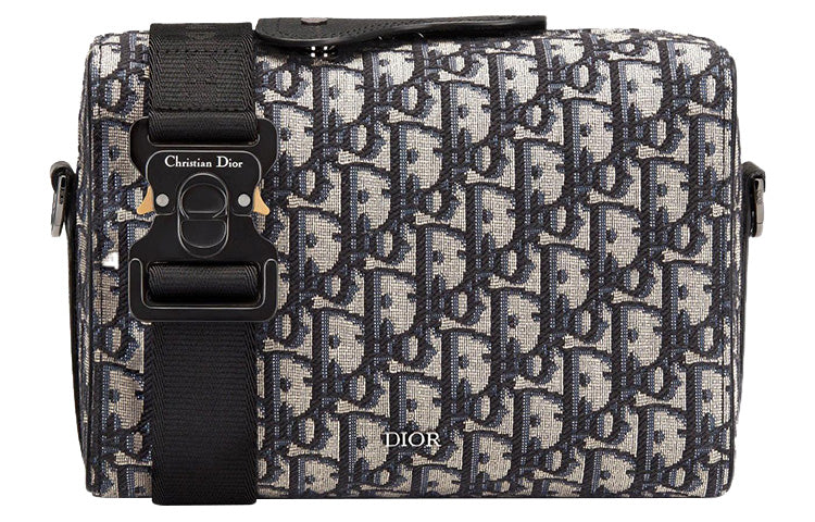 DIOR Lingot Cow Leather Messenger Bag, Shoulder Bag, Crossbody Bag Men's