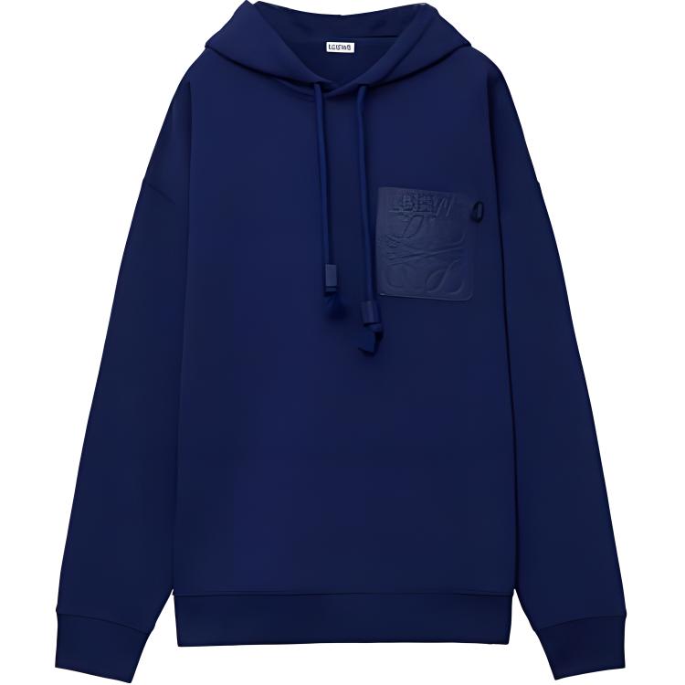 LOEWE Anagram Patch Pocket Hoodie