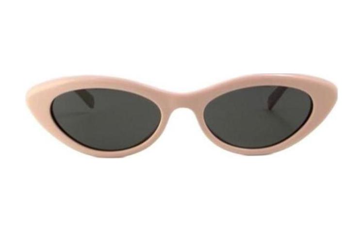 CELINE Irregular Shape Sunglasses Unisex Pink
