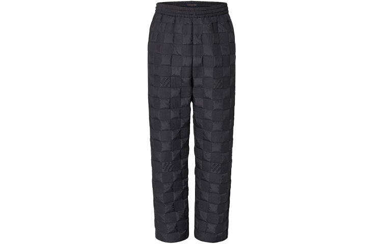 LOUIS VUITTON Quilted Damier Pants