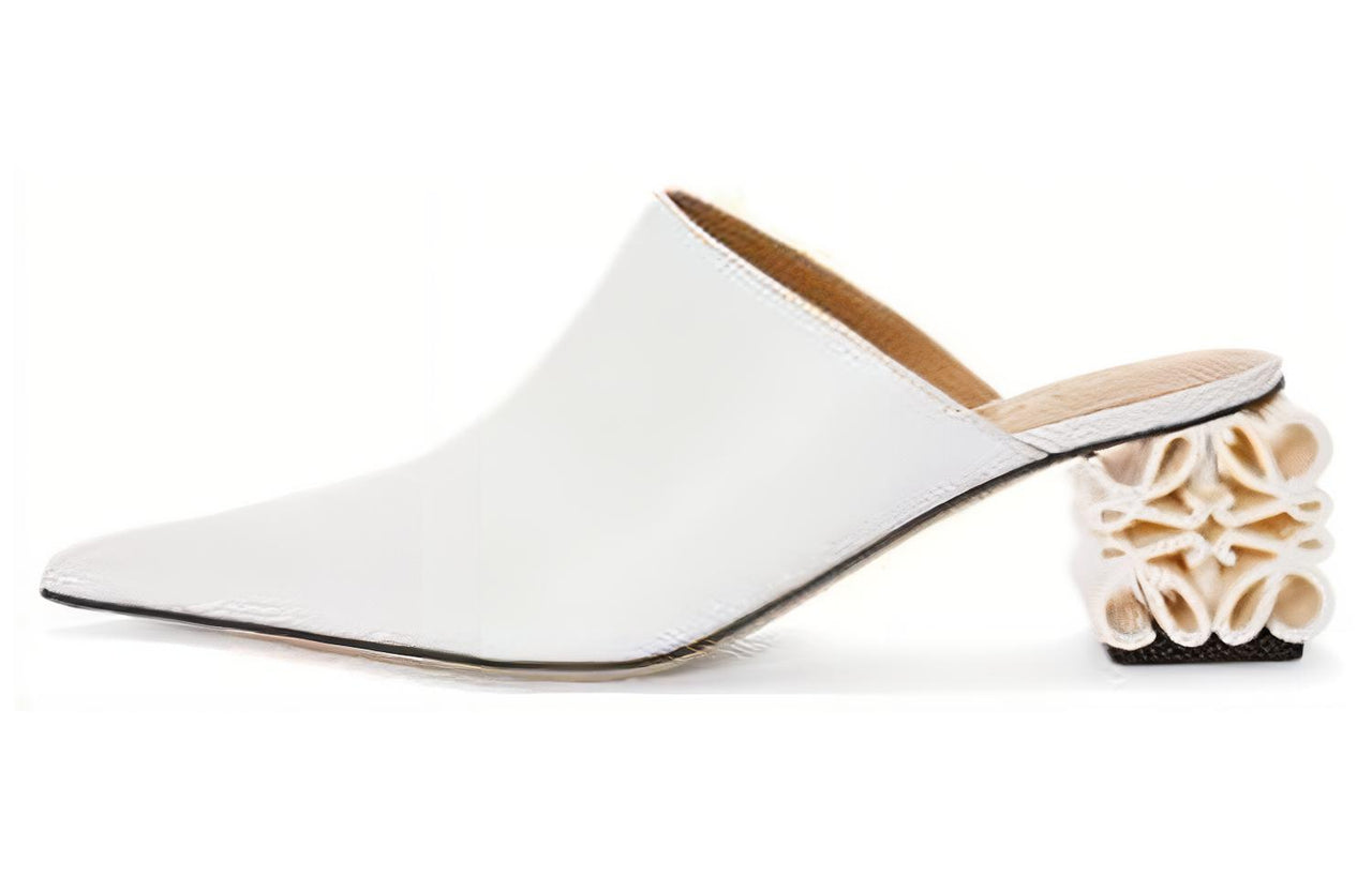 LOEWE Stylish Sandal 6cm Women's White