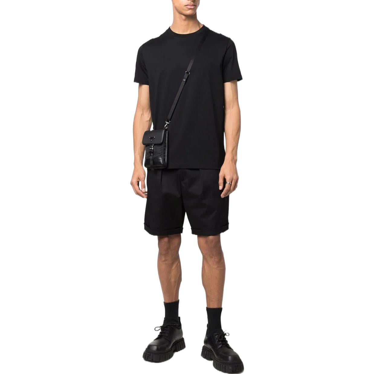PRADA T-Shirts Men Black