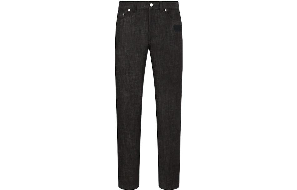 DIOR FW22 Jeans Men's Charcoal Gray