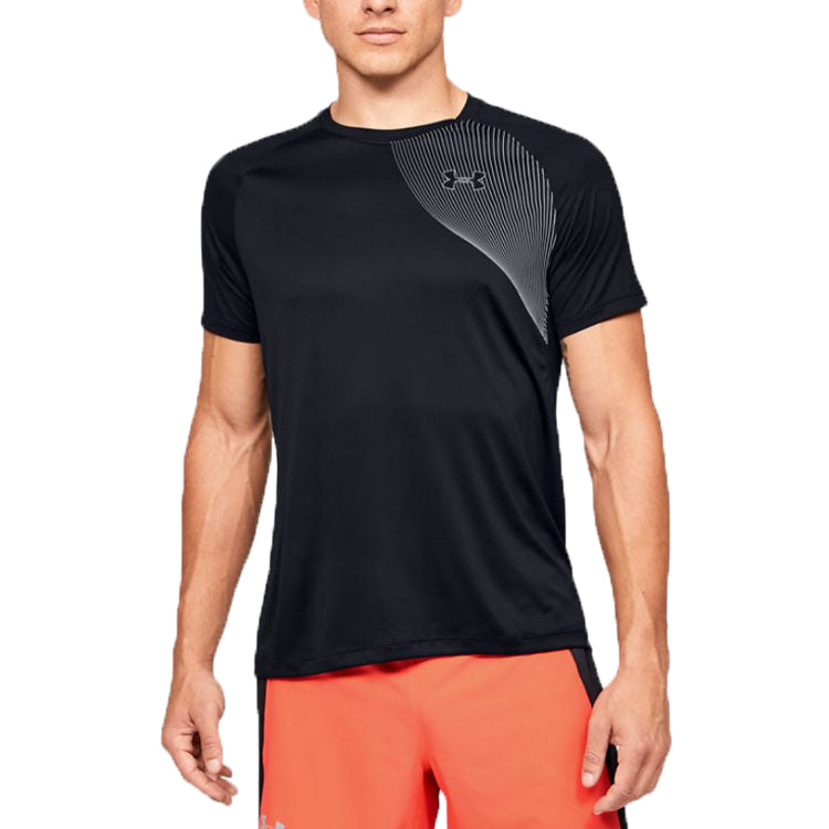 Under Armour Qualifier Iso-Chill Running T-shirt 'Black' 1353467-001