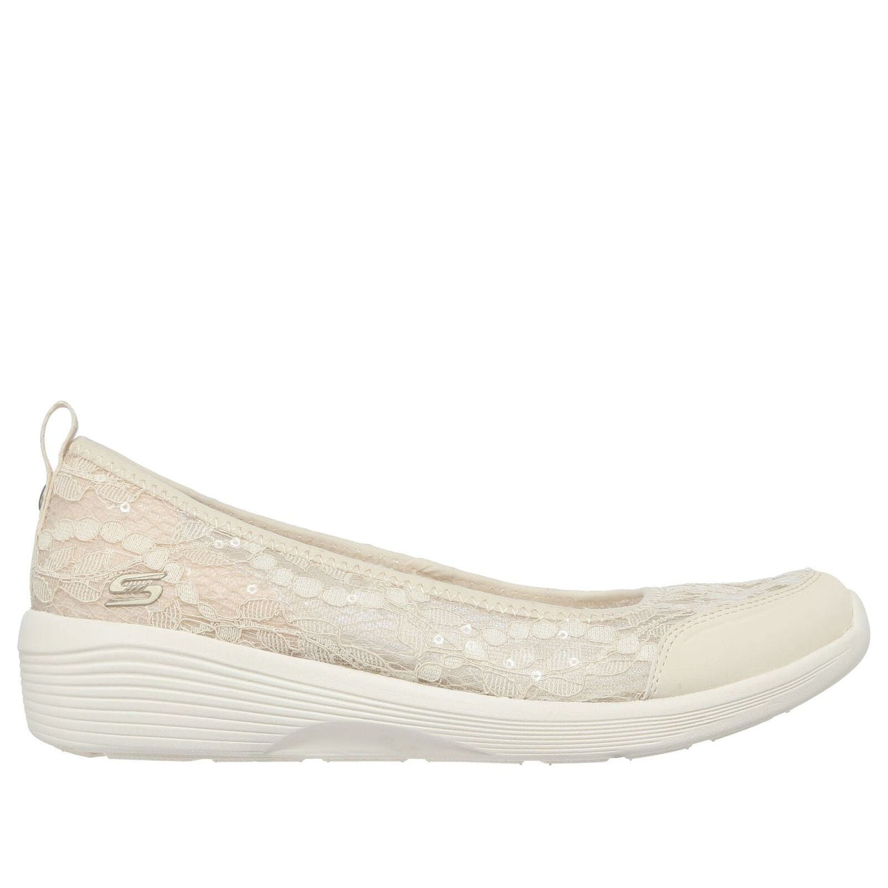 (WMNS) Skechers Arya 'Sheer Glamour Pink' 104115-NAT