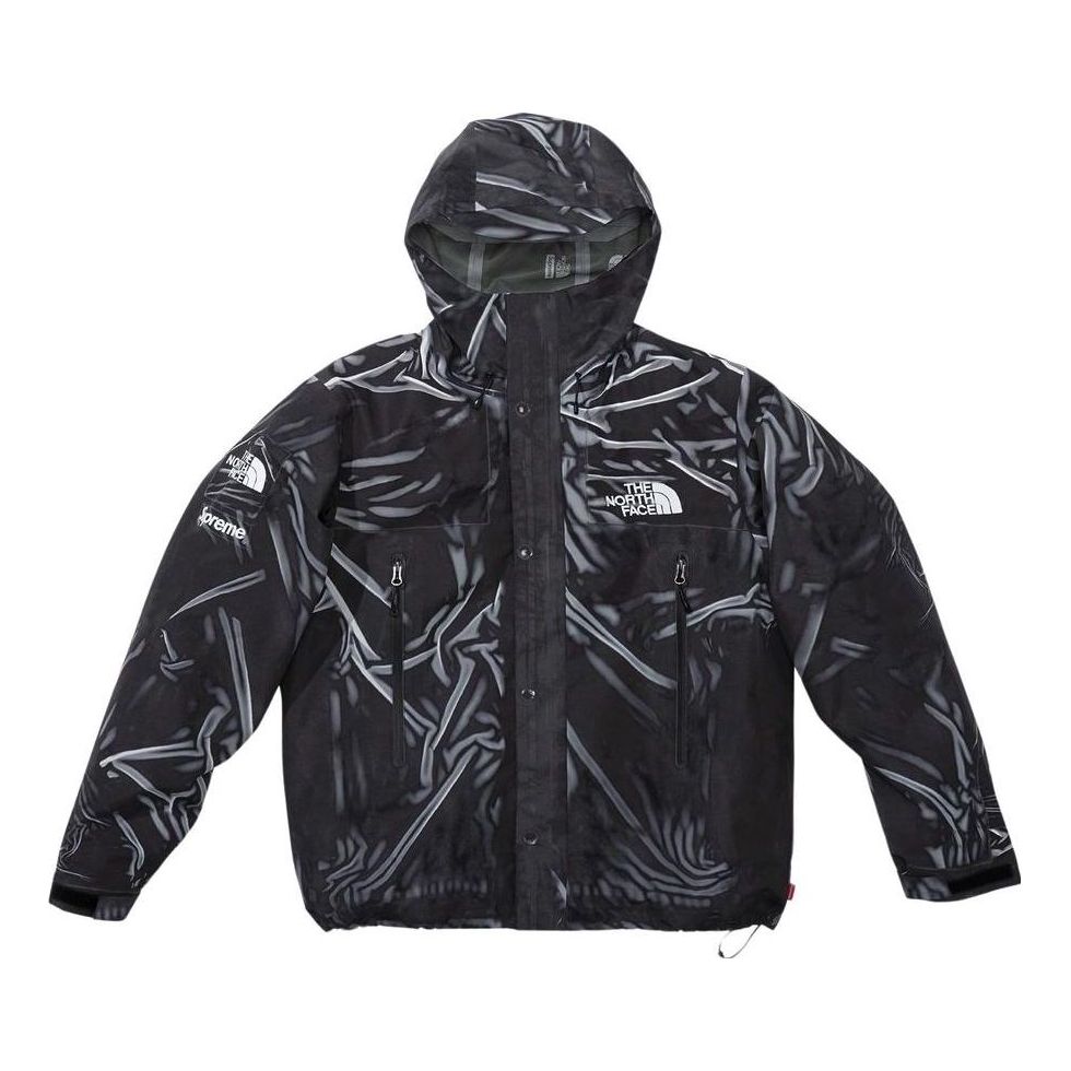 Supreme x The North Face Trompe L'Oeil Printed Taped Seam Shell Jacket 'Black' SUP-SS23-080