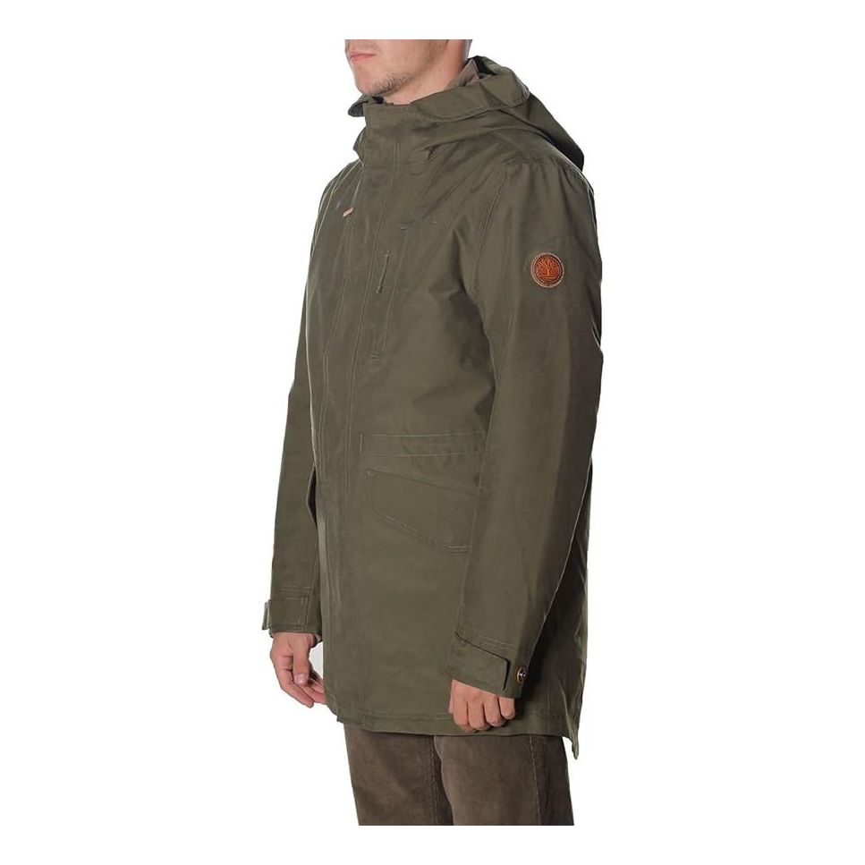 Timberland Snowdon Peak Fishtail Parka Jacket 'Olive Green' A6FYH-302