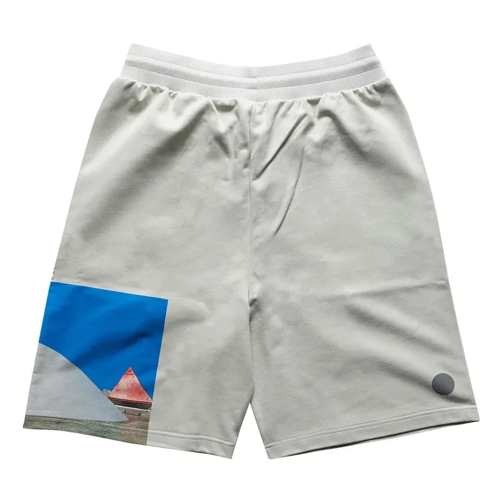 A-COLD-WALL* Hemisphere Print Shorts 'Chalk Grey' ACWMB056-CHALK