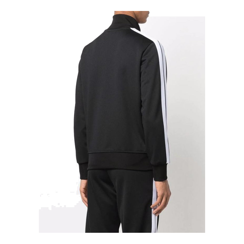 Palm Angels SS22 Classic Track Jacket 'Black White' PMBD001C99FAB0011001