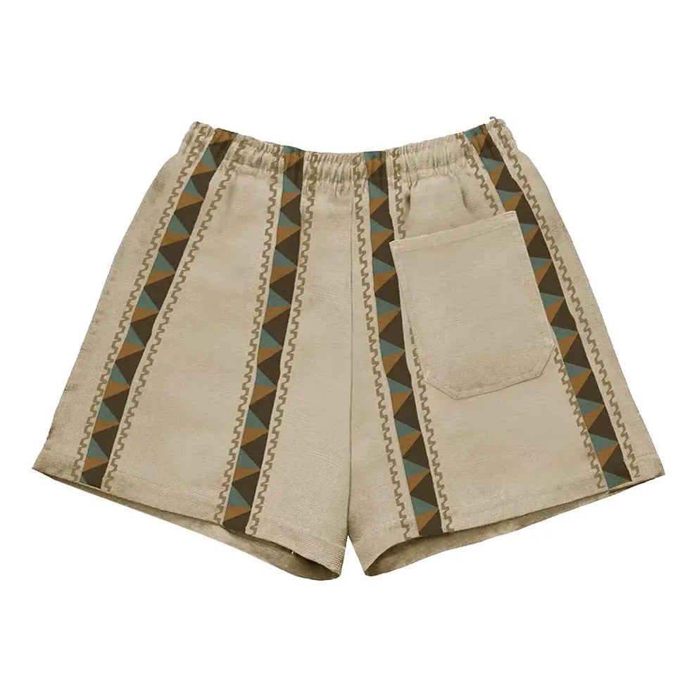 Travis Scott Cactus Jack Starburst Short 'Cream' CJAM-PS05