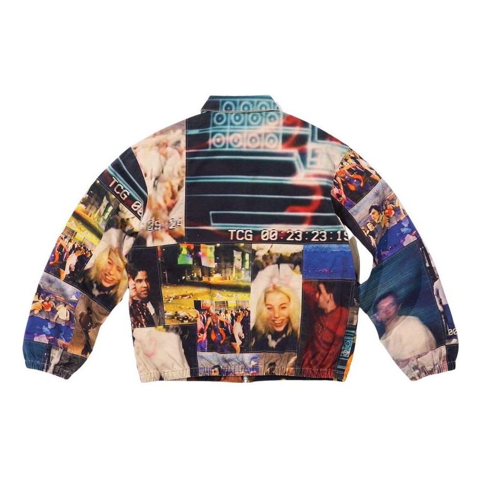 Supreme x Mark Leckey Hardcore Patchwork Harrington Jacket 'Multi-Color' SUP-FW23-086