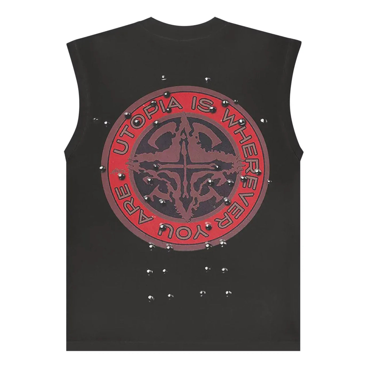 Travis Scott Cactus Jack SS23 UTOPIA Wherever You Are Tank 'Black' TSUT-TT11