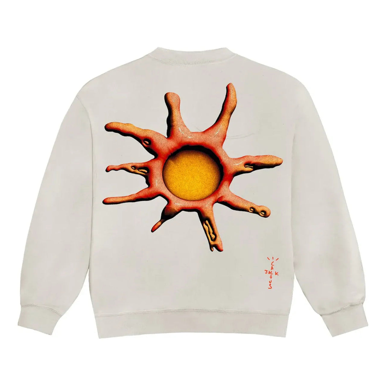 Travis Scott Cactus Jack D.L.T.L.F.R.T. Crewneck 'Natural' CJFN-SS89