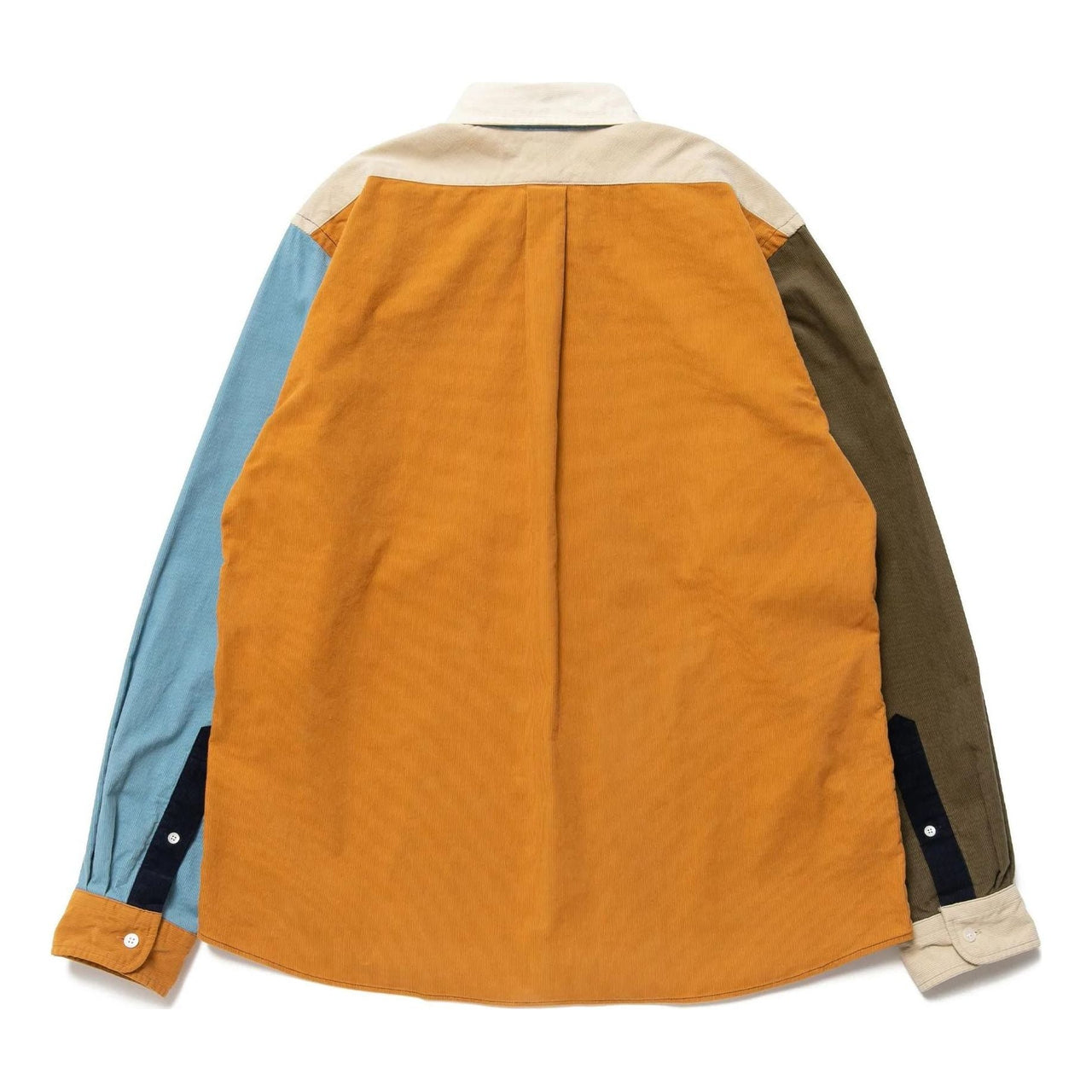 HUMAN MADE Crazy Corduroy Shirt 'Blue' HM24SH005