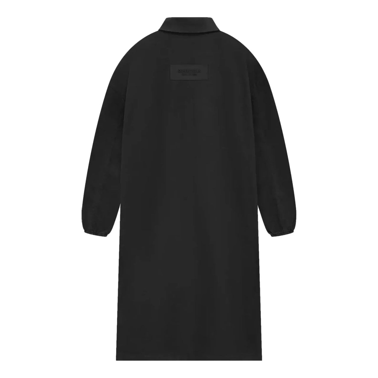 Fear of God Essentials SS24 Denim Car Coat 'Jet Black' 202SP244571F