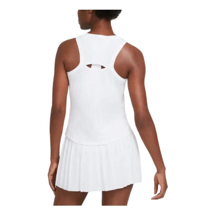 (WMNS) Nike Court Victory Tennis Tank 'White' CV4785-100