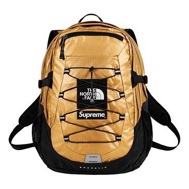 Supreme x The North Face Metallic Borealis Backpack 'Gold Black' SUP-SS18-410