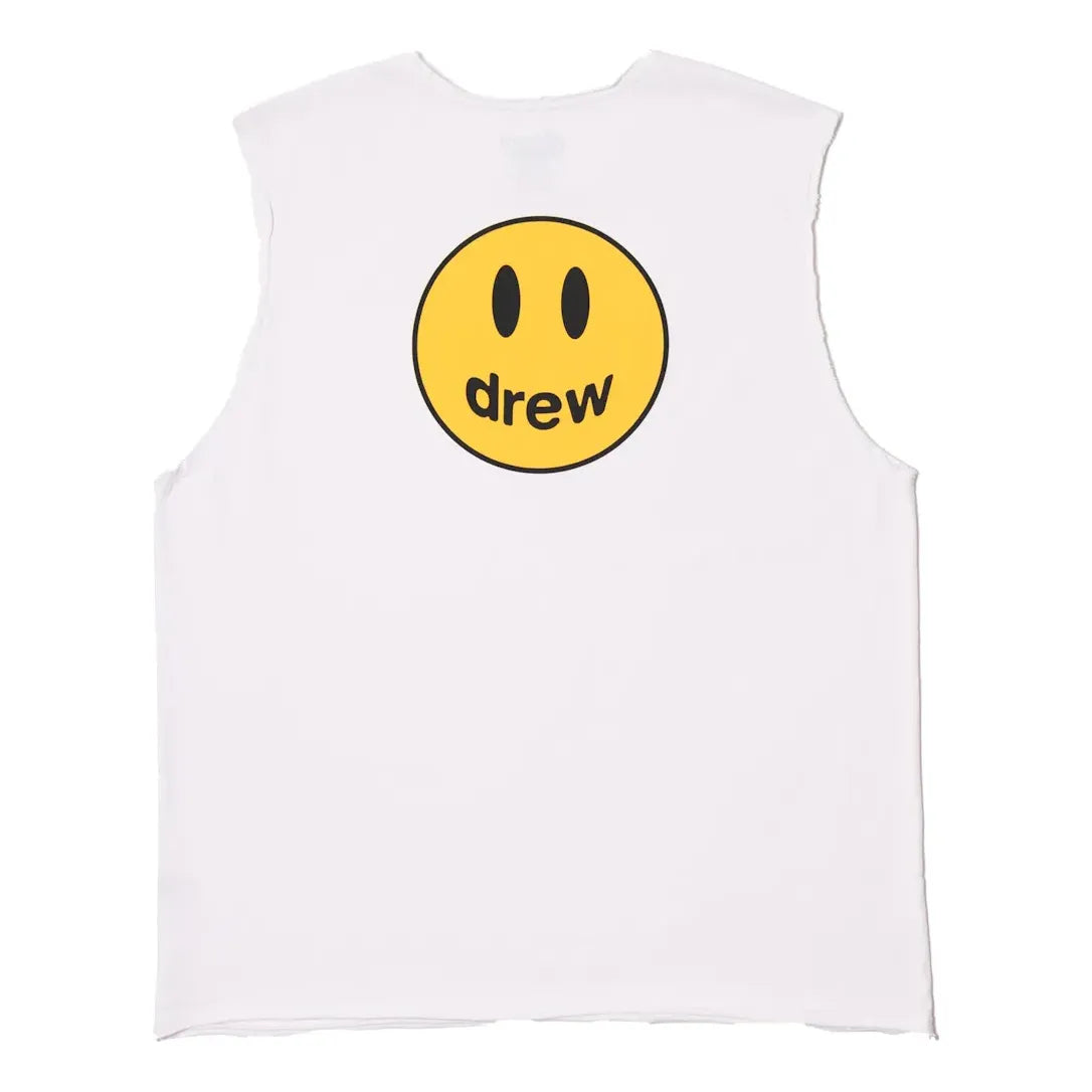 Drew House Scribble Mascot Sleveless T-shirt 'White' DR-FW21-021