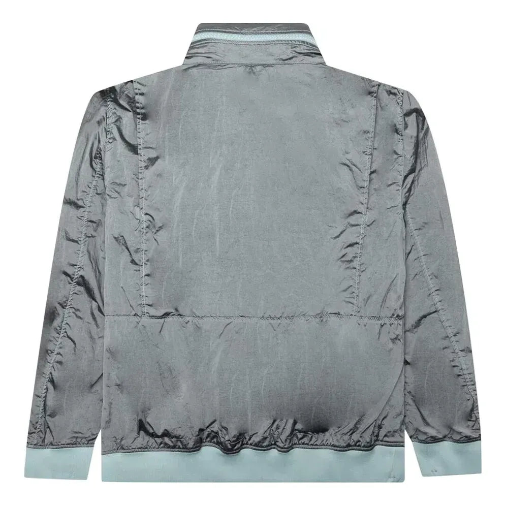 STONE ISLAND Waffen Patch Foldable Hooded Zip Up Jacket 'Sky Blue' 781541920-V0041