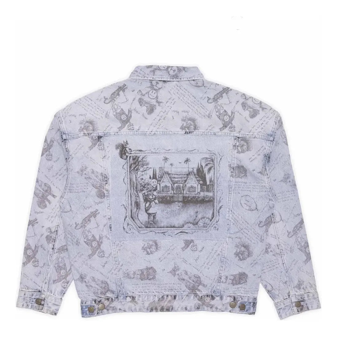 Drew House Idears Trucker Jacket 'Vintage Indigo' DR-FW21-048