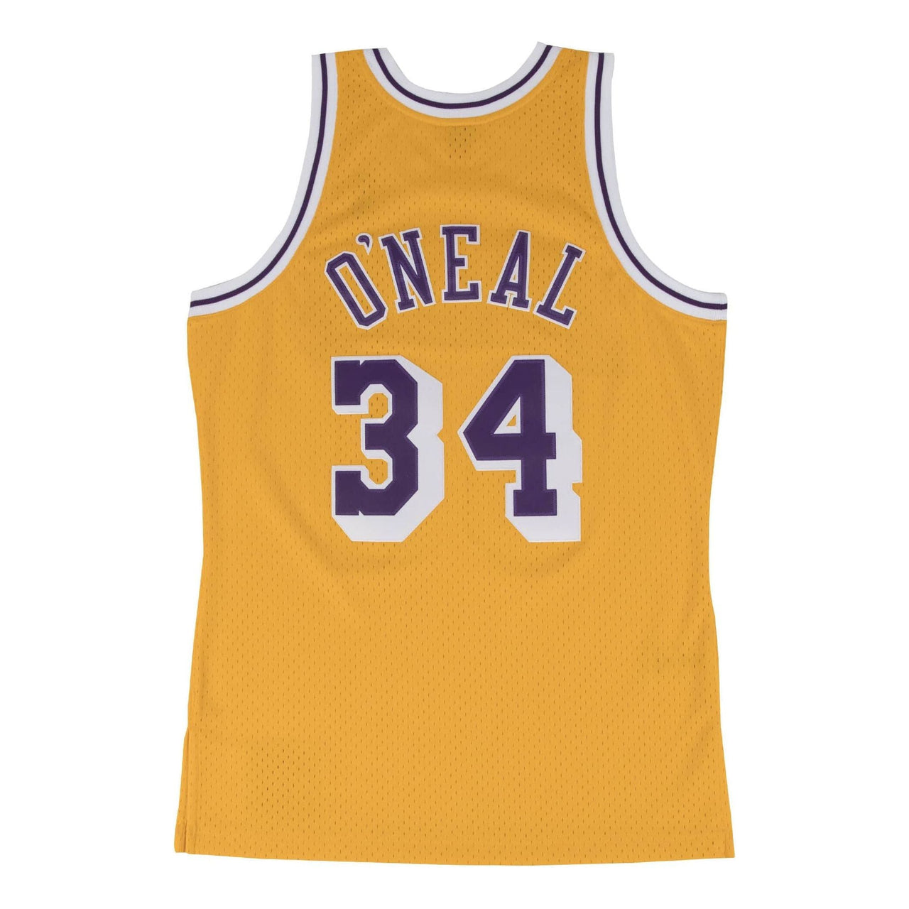 Mitchell & Ness x NBA Los Angeles Lakers 1996-97 Home Swingman Jersey 'Shaquille O'Neal 34' SMJYGS18177-LALLTGD96SON