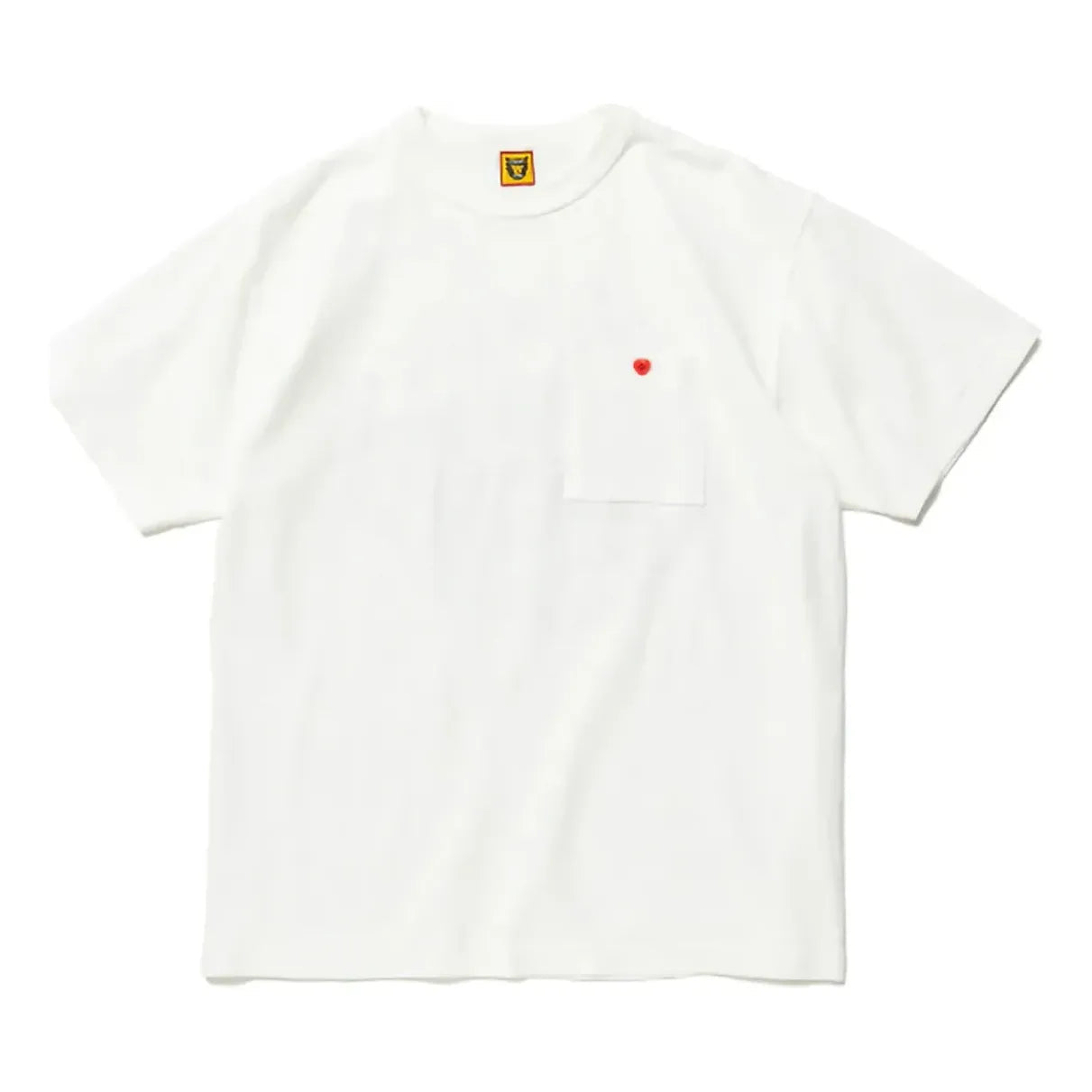 HUMAN MADE Ningen-Sei Indigo Pocket T-shirt 'White' HM23CS035