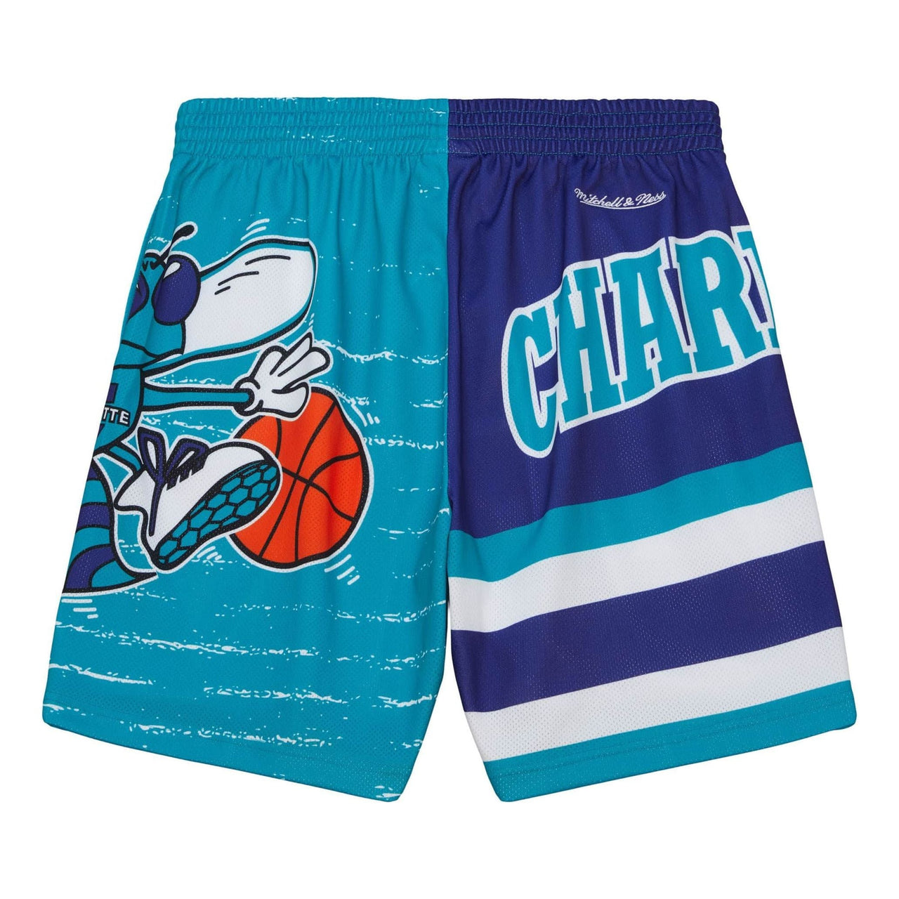 Mitchell & Ness x NBA Charlotte Hornets Jumbotron 3.0 Shorts 'Teal' PSHR4984-CHOYYPPPMTWH