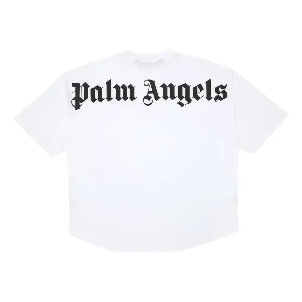 Palm Angels SS21 Classic Logo Over Tee 'White Black' PMAA002R21JER0010110