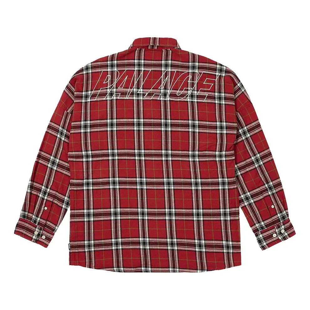 Palace Lumber Yak Shirt 'Red' P26SHT018
