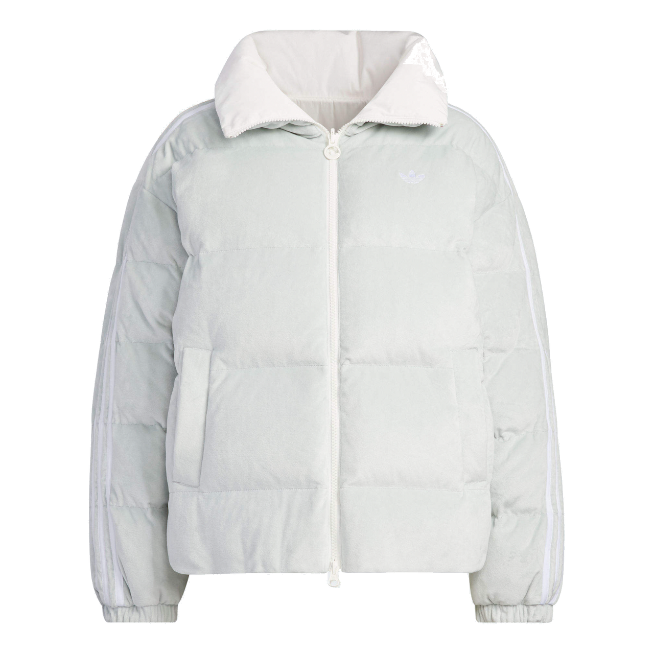 (WMNS) adidas originals Reversible Down Jacket 'Wonder Silver' IU4835